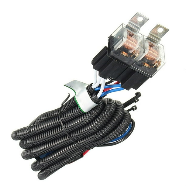 H4 9003 HB2 Headlight Ceramic Relay Wiring Harness Kits for Honda Toyota Nissan H4 9003 HB2 Headlight Ceramic Relay Wiring Harness Kits for Honda Toyota Nissan